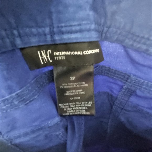 INC International Concepts skinny capri's Sz 2 - Picture 2 of 5